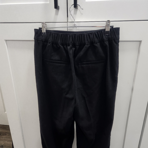 Loft Black Pull On Taper Pants Career Business size XS - Picture 5 of 11